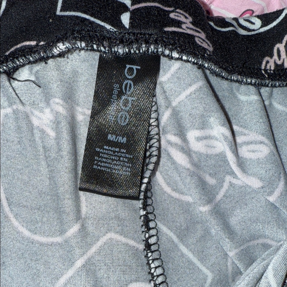 Pink Lotso Print & Black Heart Shorts Lounge Set - Picture 4 of 5